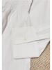 2024 Women's Summer Long Sleeve Shirt Dress with Turn-Down Collar and Waist Tie