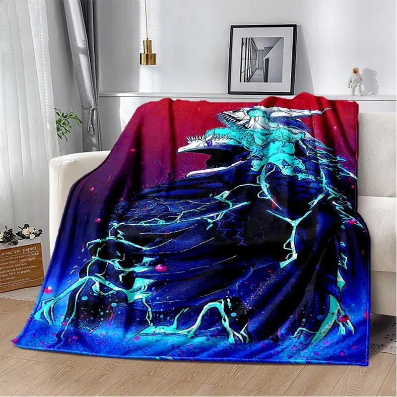 3D Kaiju No.8 Anime Cartoon Soft Flannel Blanket for Bed Bedroom Sofa Picnic,Throw Blanket for Cover Office Gift Kids