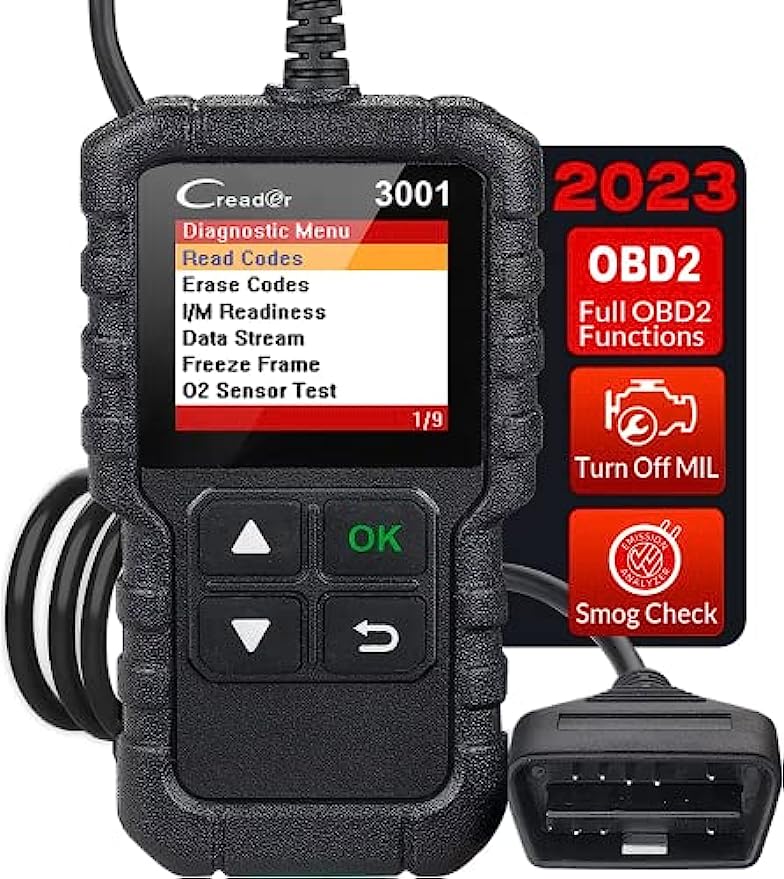 

Автомобильный диагностический сканер неисправностей LAUNCH Creader 3001 OBD2 BD