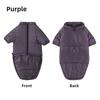 Winter Dog Clothes Cotton-padded Bipedal Dog Clothing Large Dogs Warm Fleece Windproof Wear-resistant Thicken Soft Dogs Apparels
