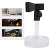 Desktop Microphone Stand Adjustable Table Mic Stand Clear Base Fits Most Microphone for Livestream Recording Conference