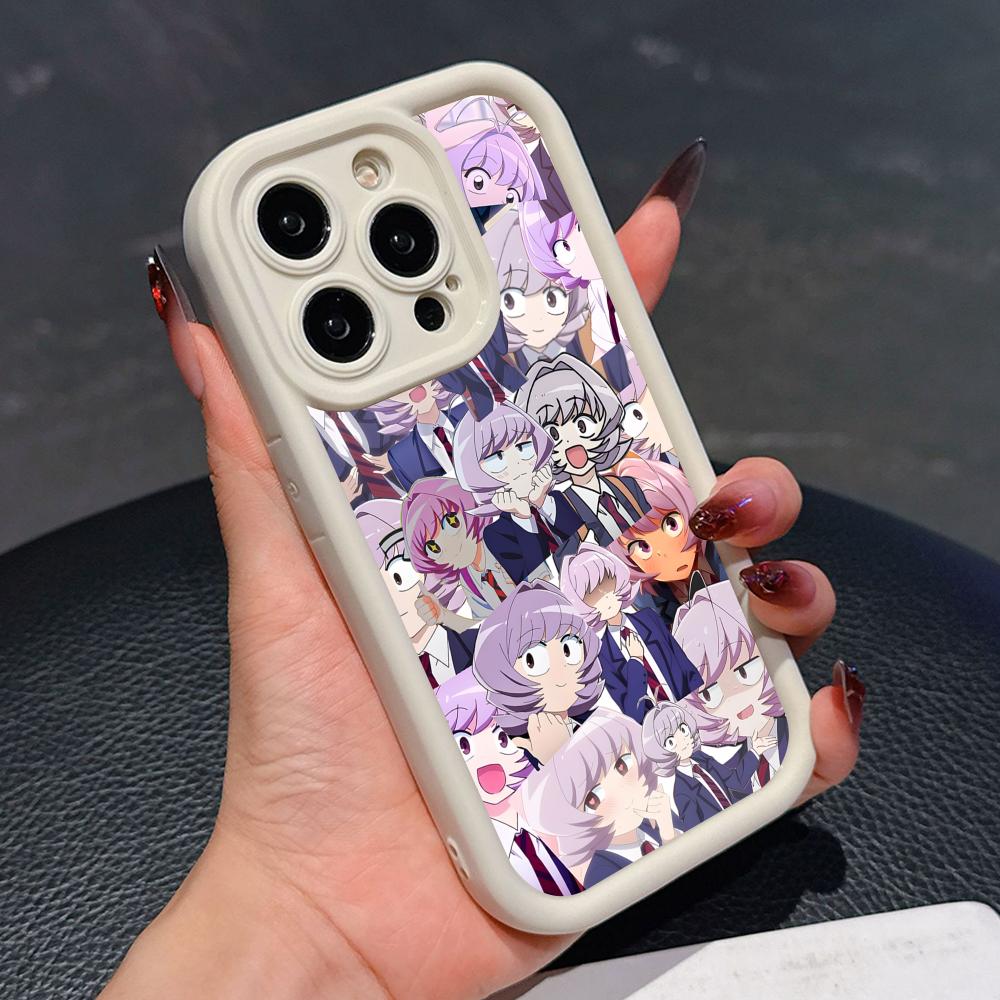 Anime Najimi Osana Mobile Phone Case for iPhone 17 16 15 14 13 12 11 Air Pro Max Plus Thicken TPU Colorful Cover Luxury Pretty