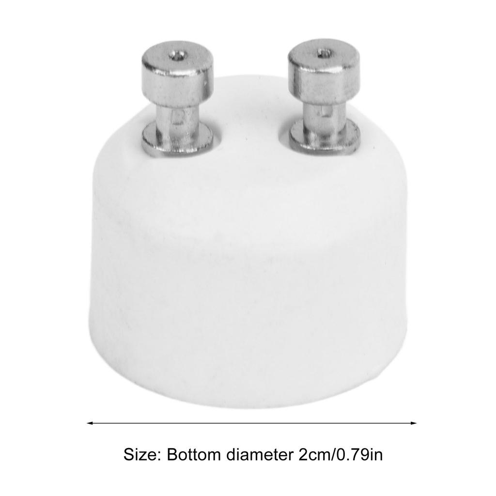 4PCS GU10 zu MR16 Adapter Buchse Hitzebeständige Lampe Halter Konverter für LED Halogen Lampe