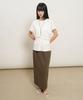GENERALIDEA Back Point Draped T-Shirt [Off White] / Gf2Lts524