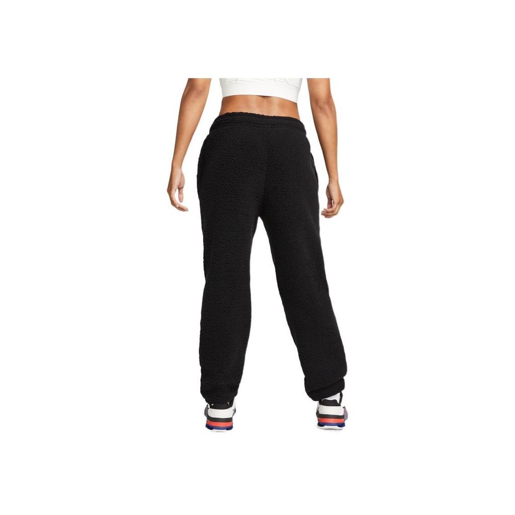 Nike Therma-Fit Logo Embroidered Warm Long Pants Women Bottoms Black DQ6262-010