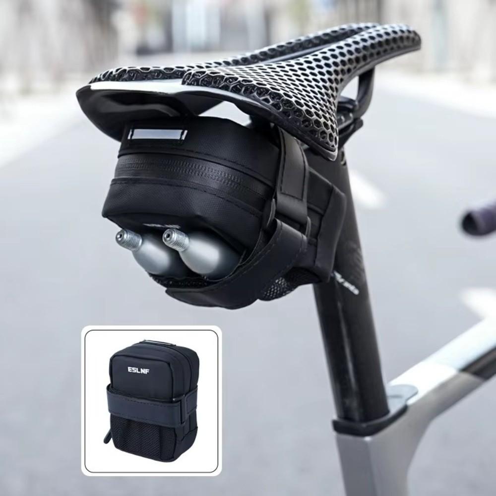 

Portable Gas Cylinder Rear Bag Mini Road Bicycle Tail Bag New Bike Accessory Mountain Bike