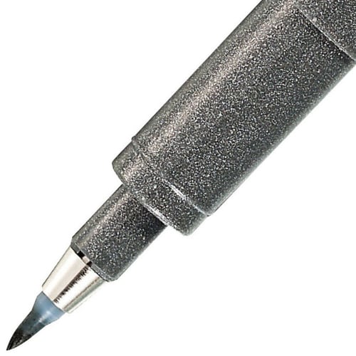 Zebra Brush Pen Brush Signature Fine Print 10 Pieces B-WF1