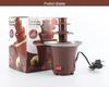 Mini Chocolate Fountain Machine for Home Use - DIY Heating and Melting Tower