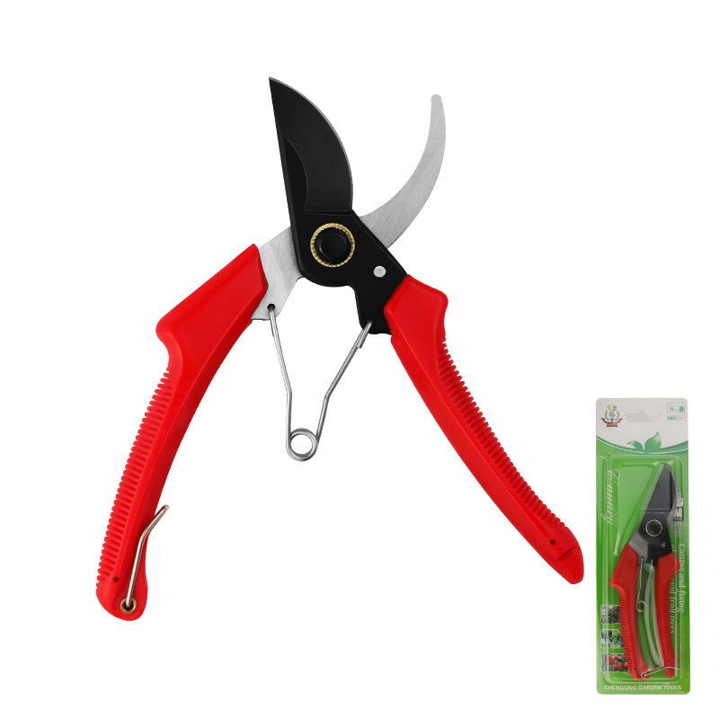 Powerful Bent Handle Garden Pruning Shears for Flowers and Branches