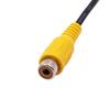 1pcs Stereo AV Jack Male Plug To RCA Female Adapter AV In Video 2.5mm Cable Converter for GPS and Rear Camera