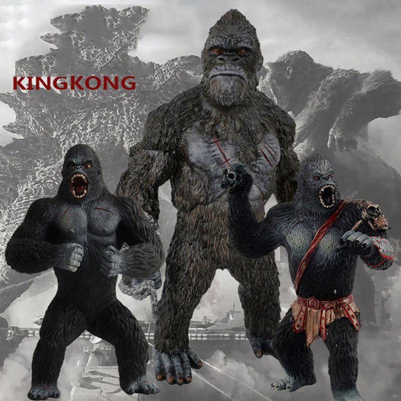 King Kong Gorilla Model Figure Skull Island Toy Adorned With Realistic Details For Kids And Adults