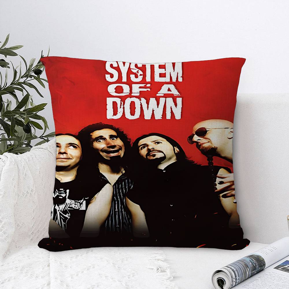 S-System Of A D-Down Band Pillow Anime Pillow Sofa Bed Head Pillow Cover Cushion Cover 45x45 Cm Fashion