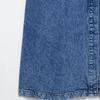 2025 Spring/Summer Women's Casual Denim Dress - Long-Sleeve, Single-Breasted, Lapel Design