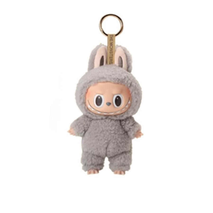 

POP MART Лабубу монстр брелок серия exciting macaron с секретным подарком внутри CONFIRMED—SESAME BEAN разноцветный