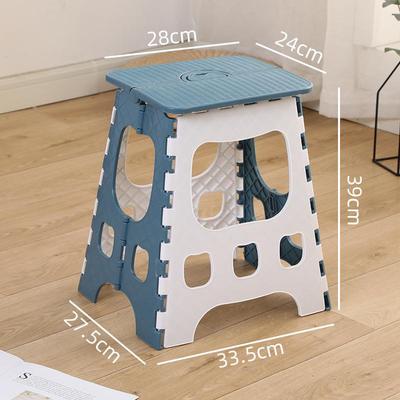 Tabouret Pliant Portable en Plastique pour Enfants et Adultes - Idéal pour les Loisirs en Plein Air et la Pêche