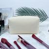 Polyester Waffle Pattern Travel Makeup Bag With Large Capacity For Women And Men