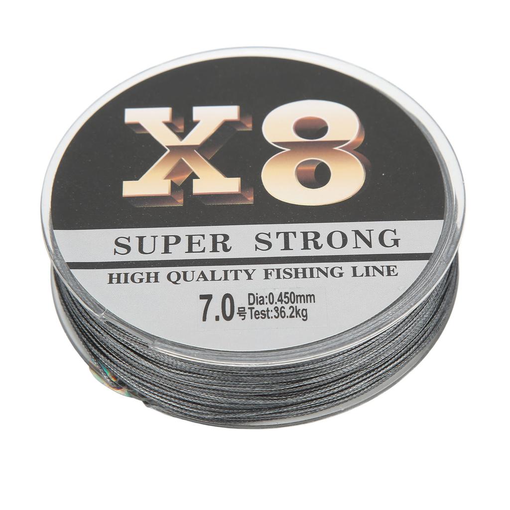 100m Fishing Line Abrasion Resistant Braided Fishing Wire Strong Pulling Force Line for Pond