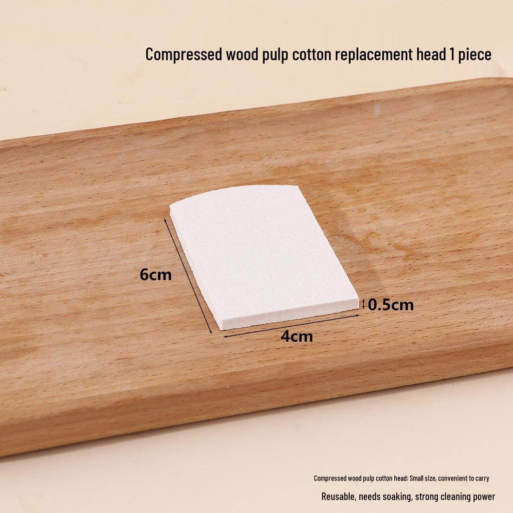 Long Handle Nano Sponge Cup Brush with Replacement Head for Thorough Cleaning