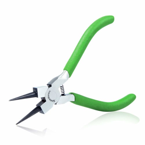 SPEEDWOX 122mm Micro Round Pliers, Miniature Long-Nosed Loop Pliers, Wire Loop Pliers, and Micro Pliers for Rounding and Pin Bending. Lightweight and