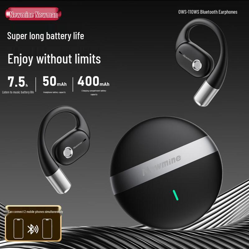 

Newmine OWS-11 Bone Conduction Open-Ear Sport Headphones
