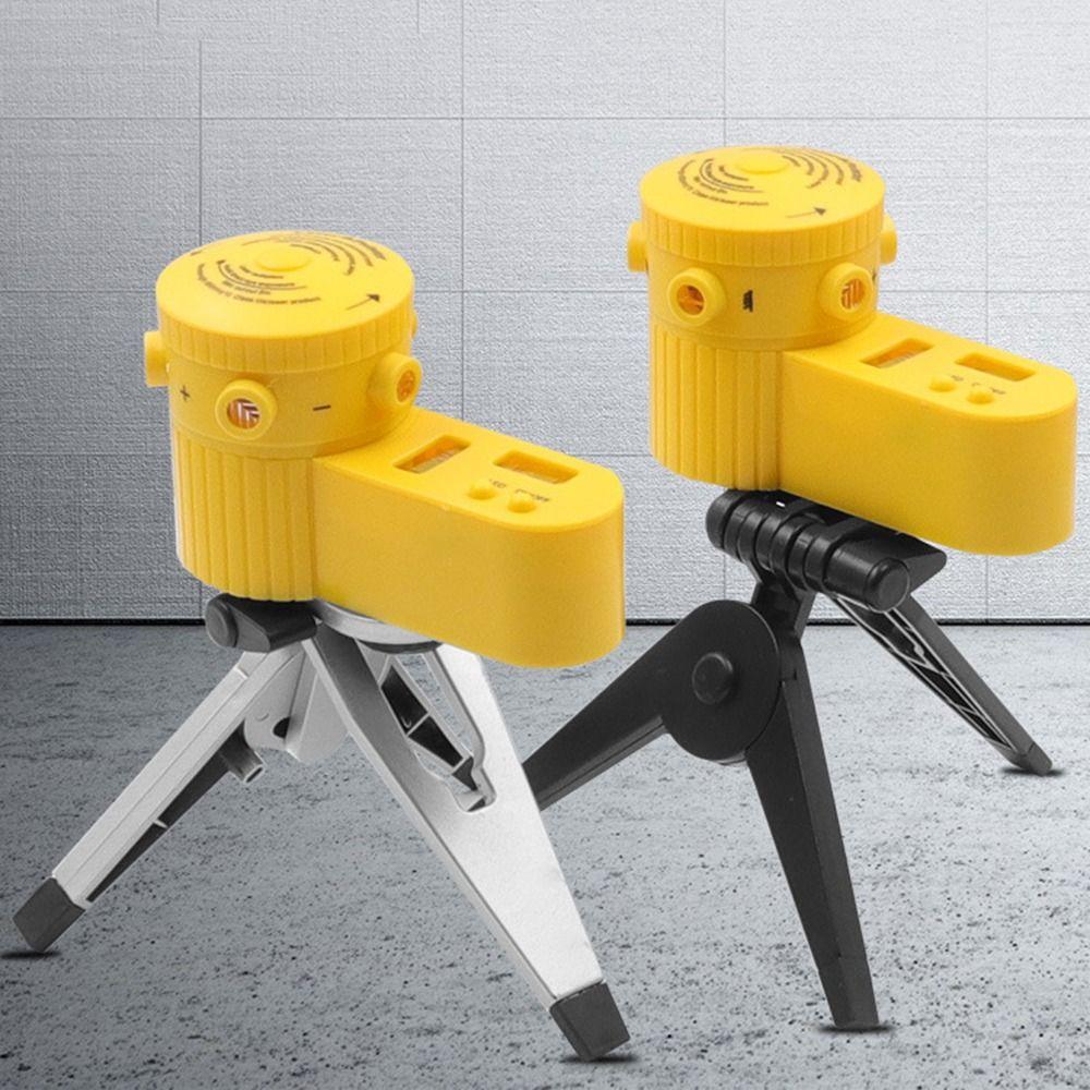 Vertical Horizontal Laser Level Meter with Rotate Tripod Laser Level Measuring Tool Household