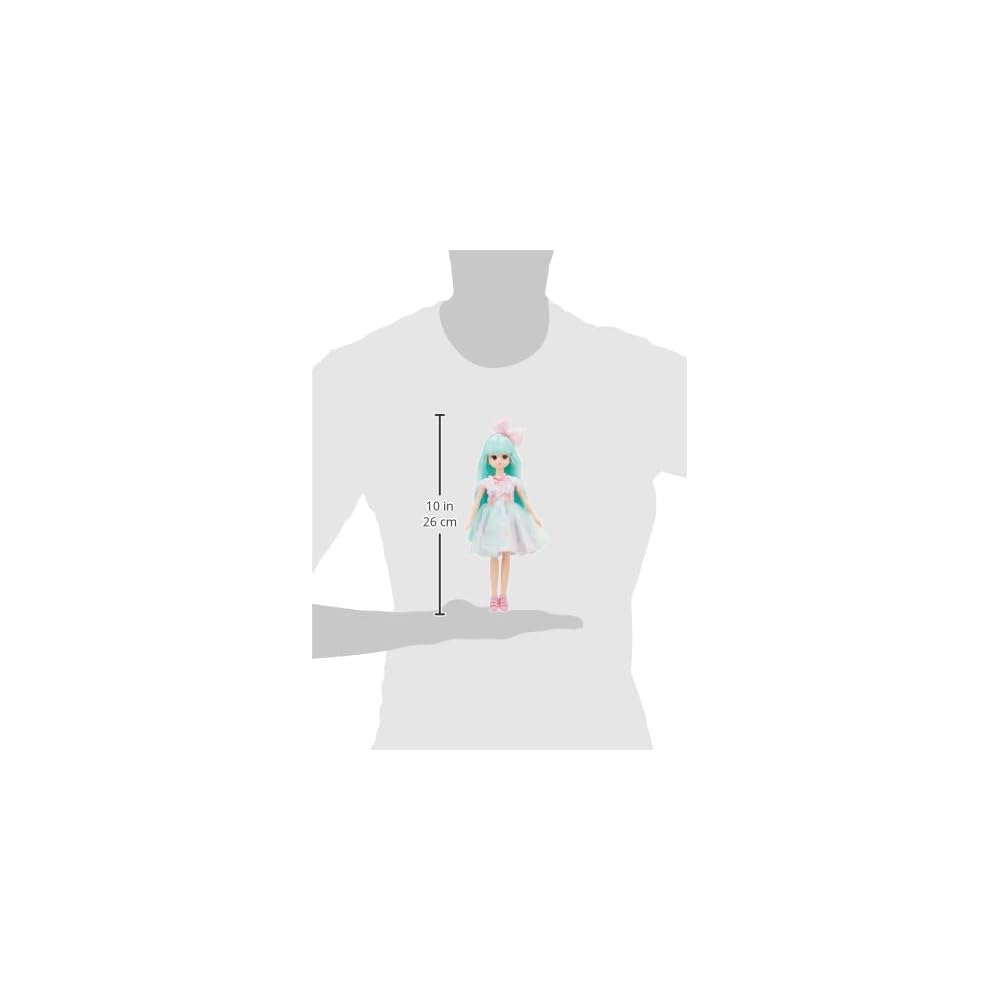Takara Tomy Licca-chan Doll Color Change Gelato Outfit Toy for Pretend Play Ages 3 and Up