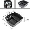 Organisateur de console centrale SixthSmoy pour Kia Seltos     Accessoires de voiture 2024, Boîte de rangement pour accoudoir