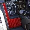 Red Carbon Fiber Dashboard trument Speedometer Tachometer Frame Panel Cover Car Interior Compatible with Dodge Ram 1500/2500/3500 2013 2014 2015 2016