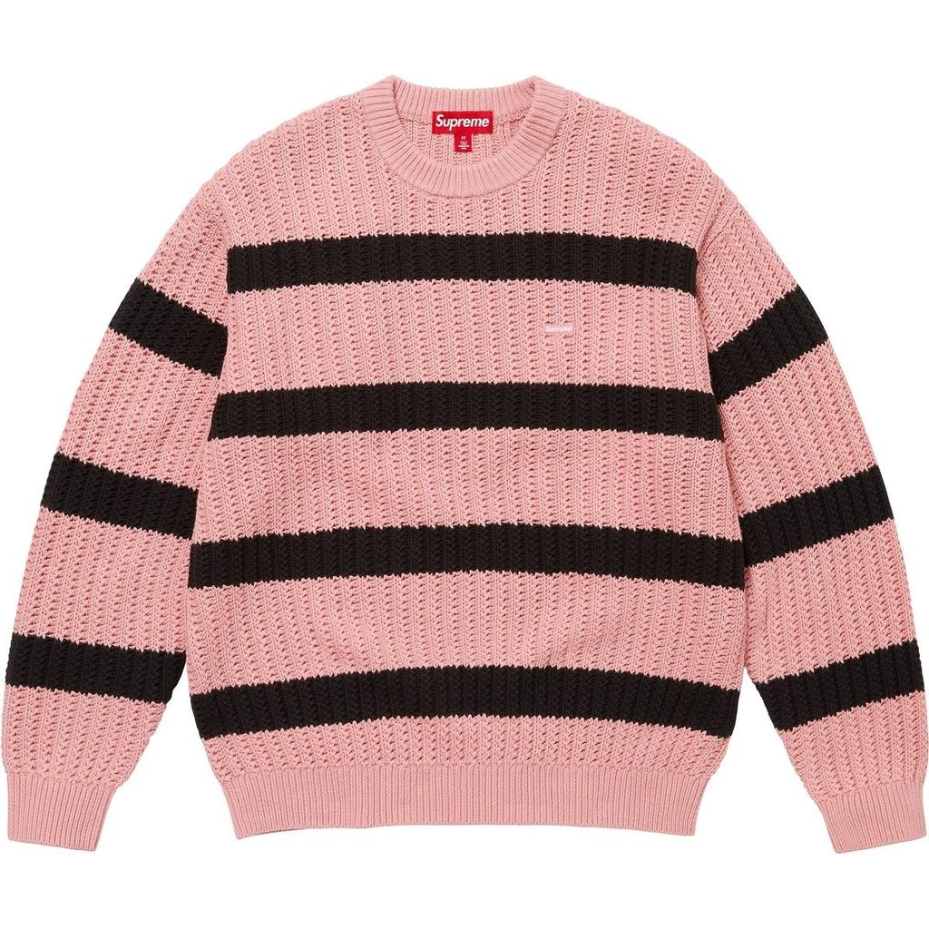 Supreme Loose Gauge Stripe Small Box Sweater Unisex SUP-SS25-137