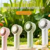 Portable High-Speed Mini Fan with LED Display and 100 Adjustable Speeds
