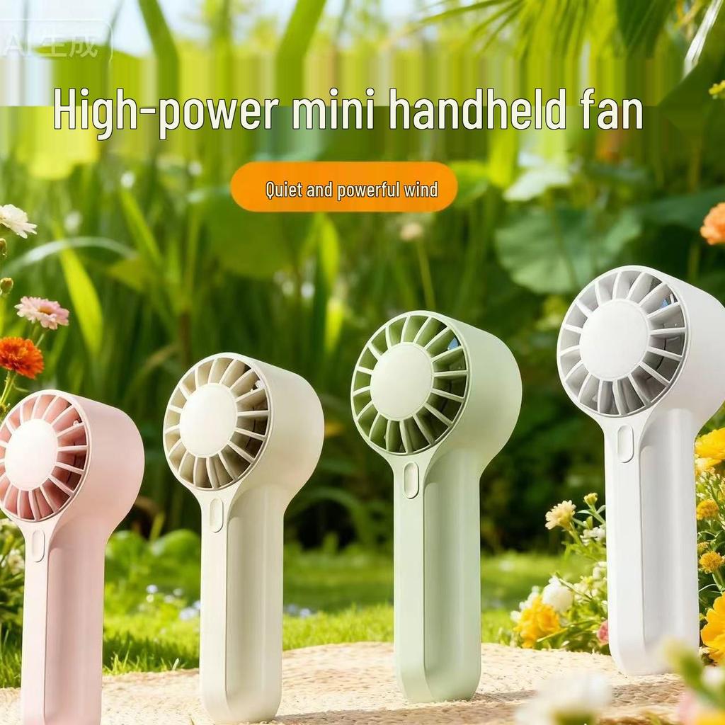 Portable High-Speed Mini Fan with LED Display and 100 Adjustable Speeds