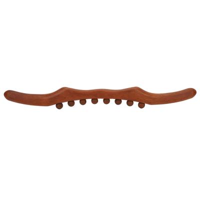 Palo de Raspado de Madera Alivia la Fatiga 8 Puntos de Masaje Diseño Cóncavo Convexo Relajación Muscular