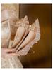 Kristall Schmetterling Brautschuhe - Bequeme Hochzeitsschuhe für Frauen