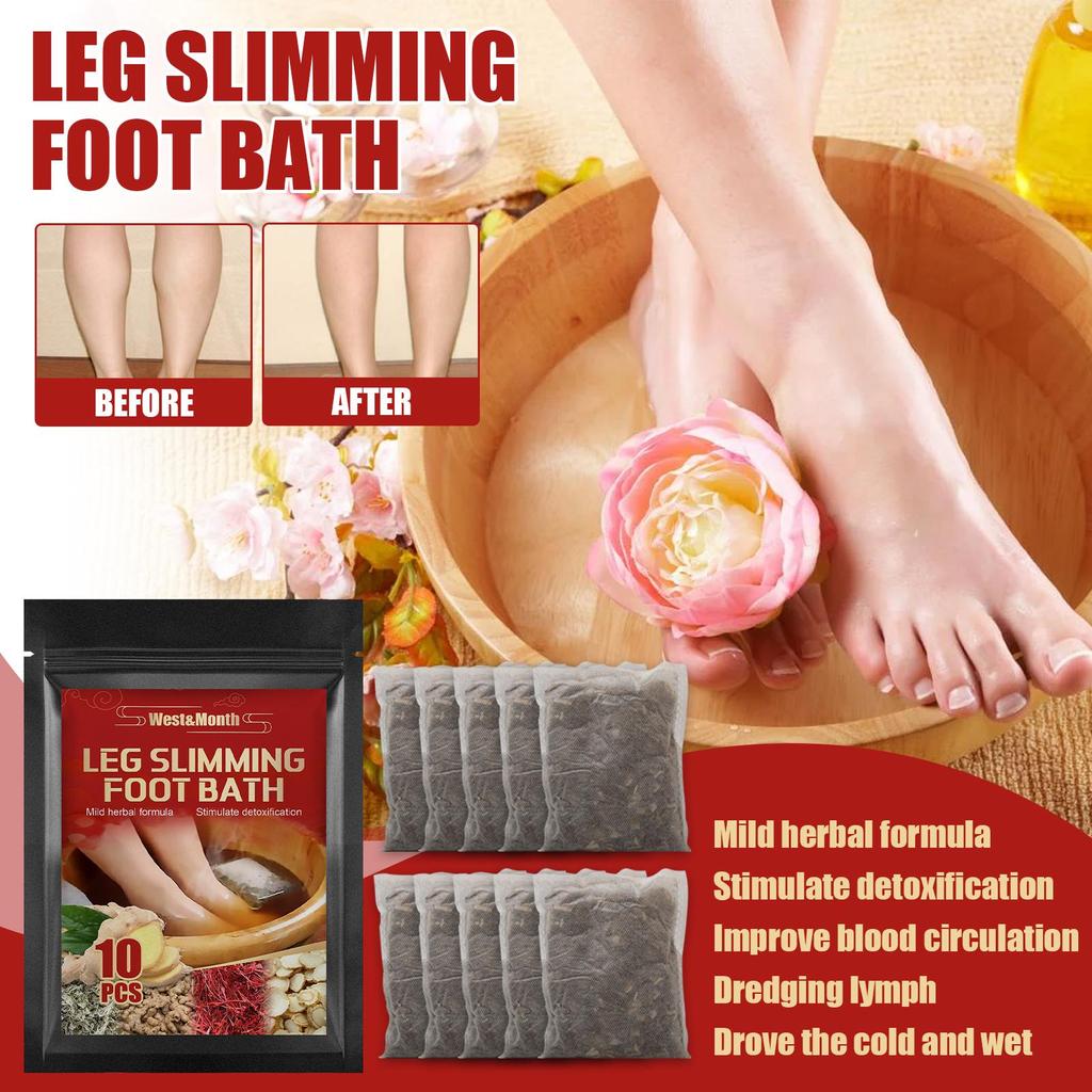 Ginger Foot Soak Herbal Pack Relieve Leg Soreness Swelling Discomfort Expel Cold Disperse Dampness Foot Bath Kit
