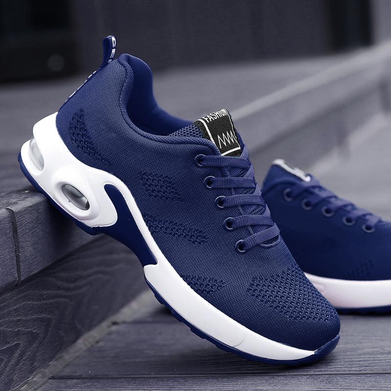 Women Hiking Shoes Platform Casual Lace Up Sneakers Flat Bottomed Mesh Breathable Running Thick Sole Autumn Sneakers Tenis Shoes