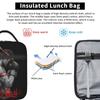 Muay Thai Boxing Fighter Insulated Lunch Bag for Women Children Portable Food Boxes Thermal Lunch Box Tote