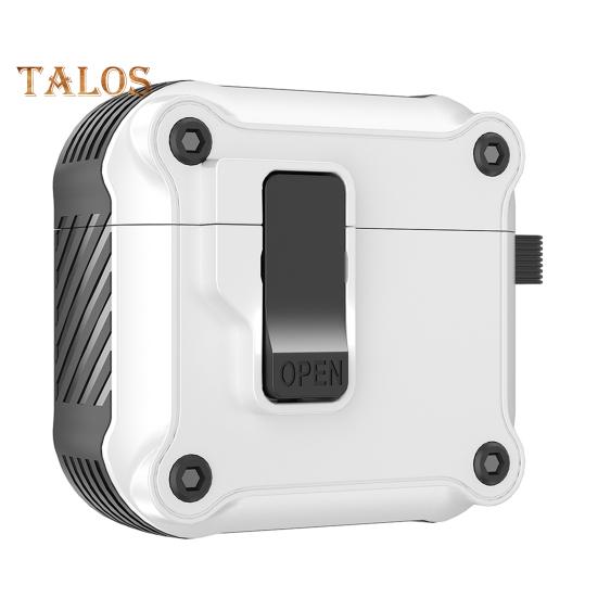 

Защитный чехол для наушников, ударопрочный, ударопрочный, защита на 360 градусов, защитный чехол для AirPods 4 for Airpods 4 белый