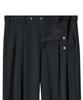 Musinsa Standard Super Wide Hidden Banding Slacks [Charcoal Gray]