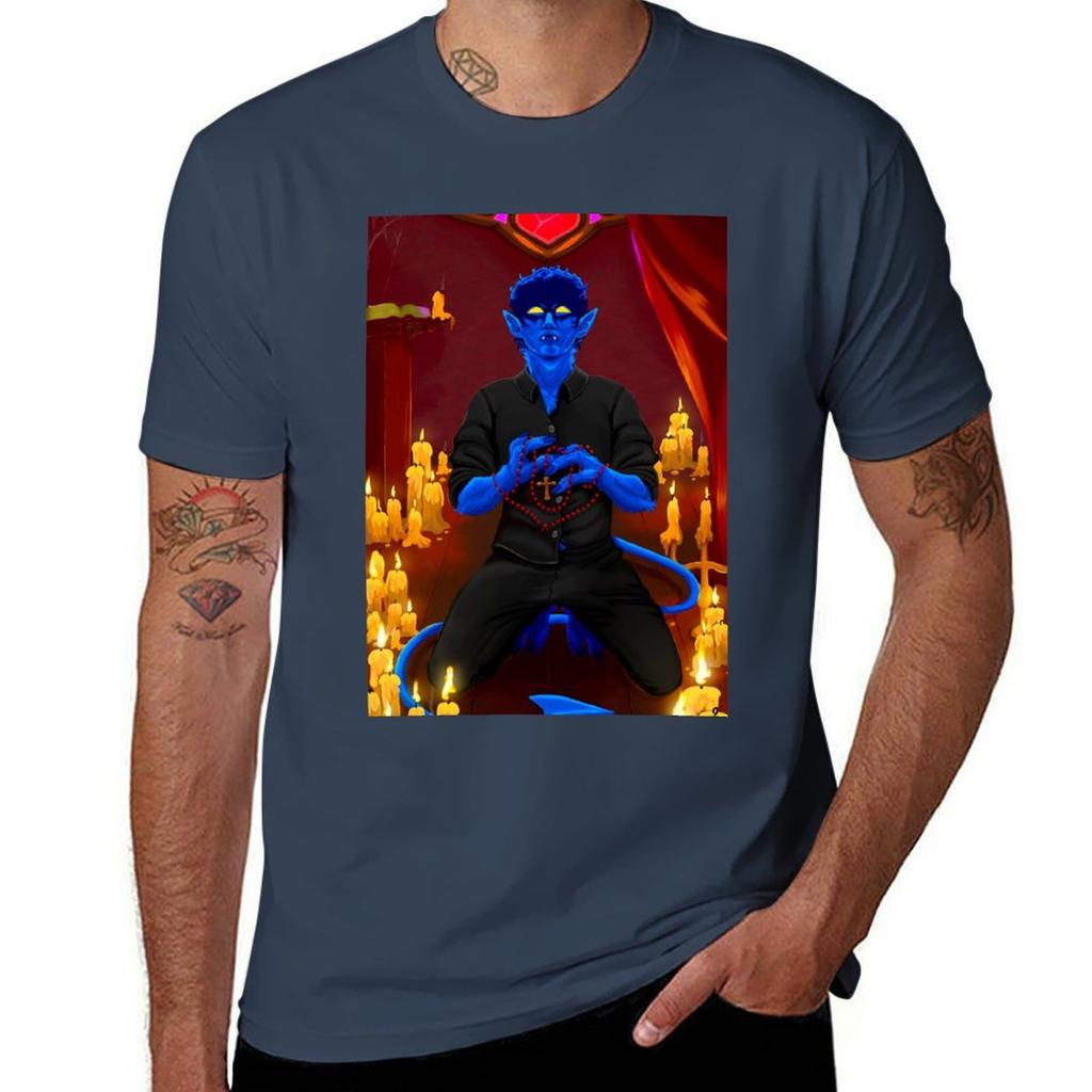 Kurt Wagner Praying Tshirt Plus Size Summer Short Sleeve Tshirt