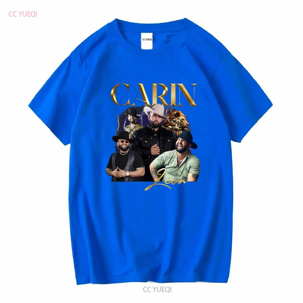 Carin Leon T Shirt 2024 Tour Merch Boca Chueca Concert Fans Long or Short Sleeves Vintage Washed Homme Comfortable Soft
