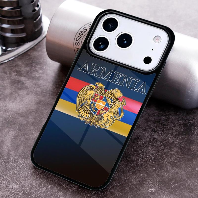 Armenia Armenians Flag Phone Case For iPhone 17 16 15 14 13 12 11 Pro Max Plus 17Air Soft Silicone Cover