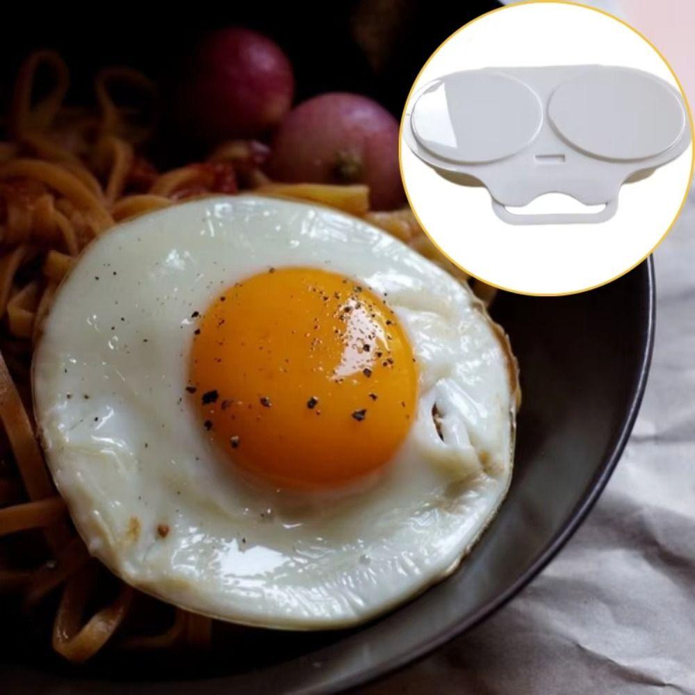 Food Grades Plastic Microwave Egg Cooker Kitchen Cooking Mold Egg Fryer Kitchen Gadgets