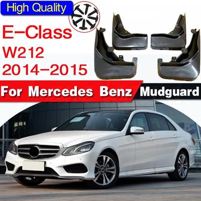 Mud Flaps For Benz E Class W212 Mudguards Fender E200 E300 E260 E400 Mud Flap Splash Guard Fenders Car Accessories 2014-2015