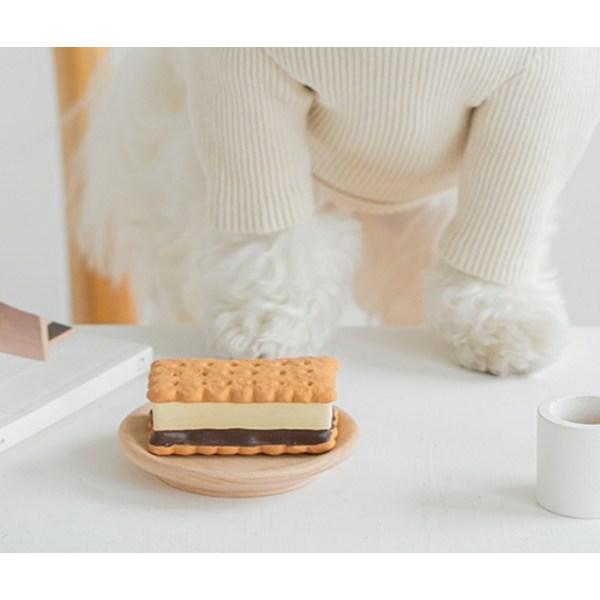 Byte Me Puppy Badaang Butter Latexspielzeug, braun, 1 Stück