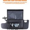 Savadicar Tactical Sun Visor Organizer Front Visor Storage Cover for 2007-2023 Jeep Wrangler JK JL & Gladiator JT, Interior Storage Accessories,