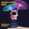 Induction Flying Aircraft Spaceman Design Mini Toy Helicopter Induction Control Aircraft Lighting for Kids Interaction Gift