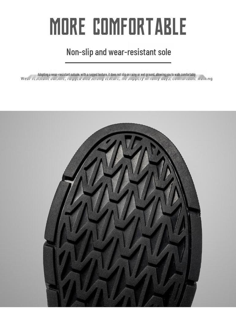 Men's 2024 British Style Martin Chelsea Boots, Solid Color, Extra Large Sizes Available