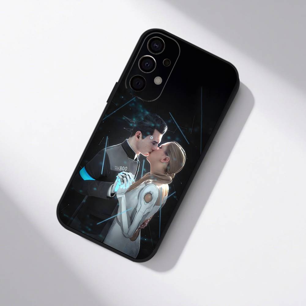 Game C-Connor  B-Become Human Phone Case For Samsung S25,S24,S21,S22,S23,S30,Ultra,S20,Plus,Fe,Lite,5G Black Cover