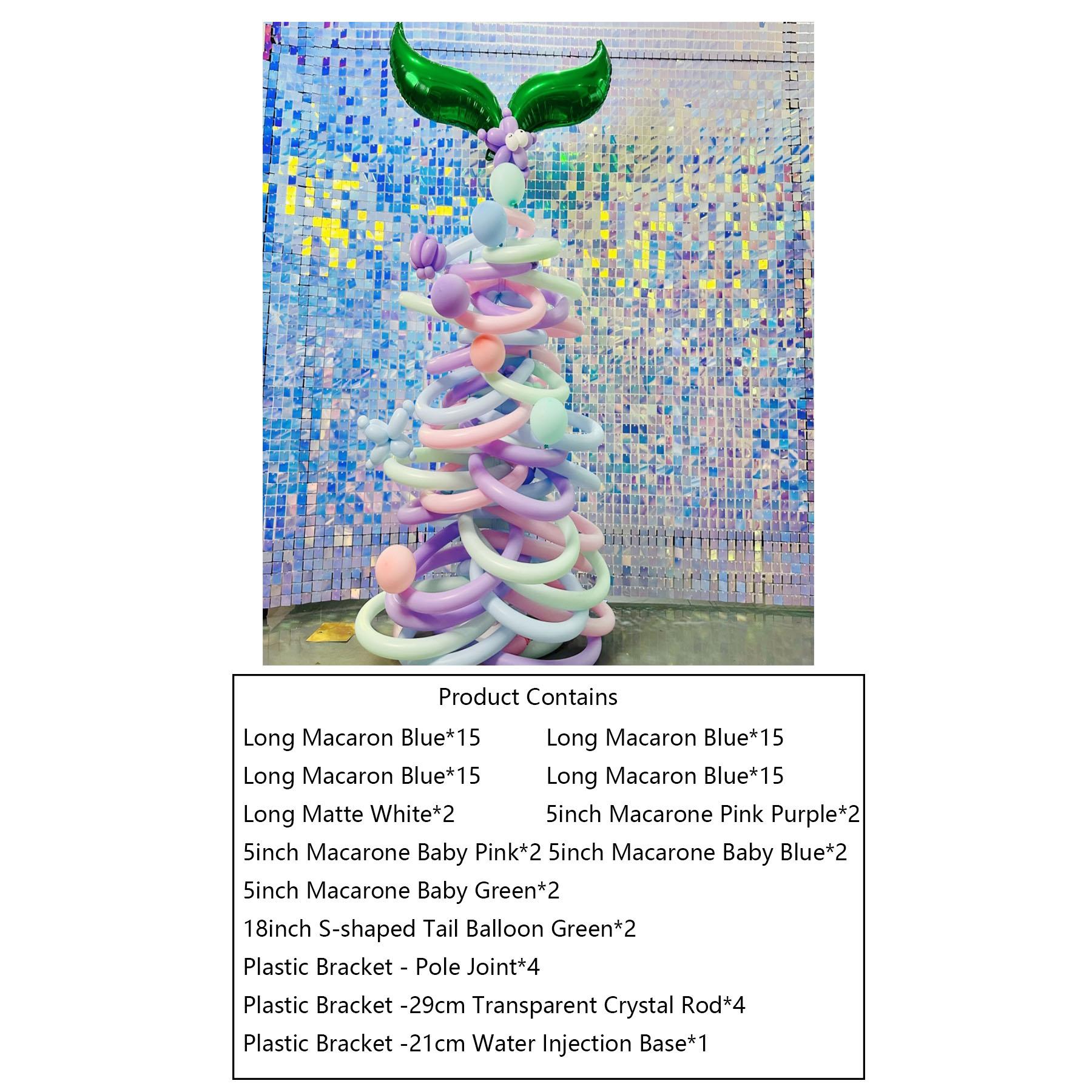 

Красочные латексные шары Macaron, арка-баллон с русалкой, юбилейный шар для дня рождения, украшение для вечеринки, комплект арки для девочек