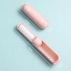 1Pcs Cartoon Foldable Lint Remover Portable Handheld Lint Roller Clothes Hair Lint Sticking Brush Washable Replacement Filter Drum